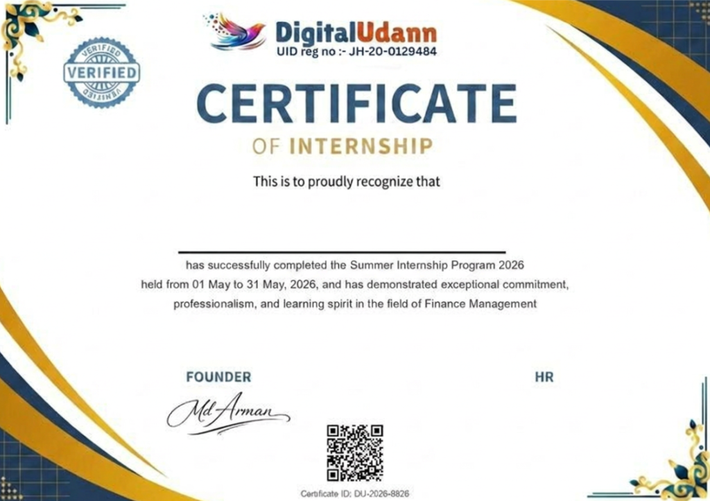 Priya Patel Completion Certificate
